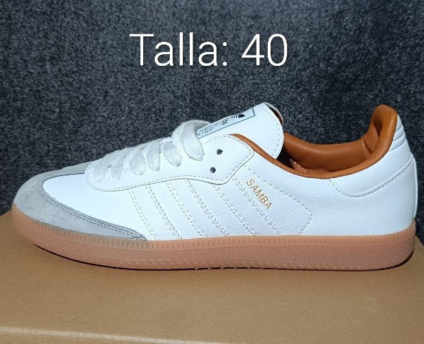 Zapatilla Adidas Samba OG Made in Italy blanca