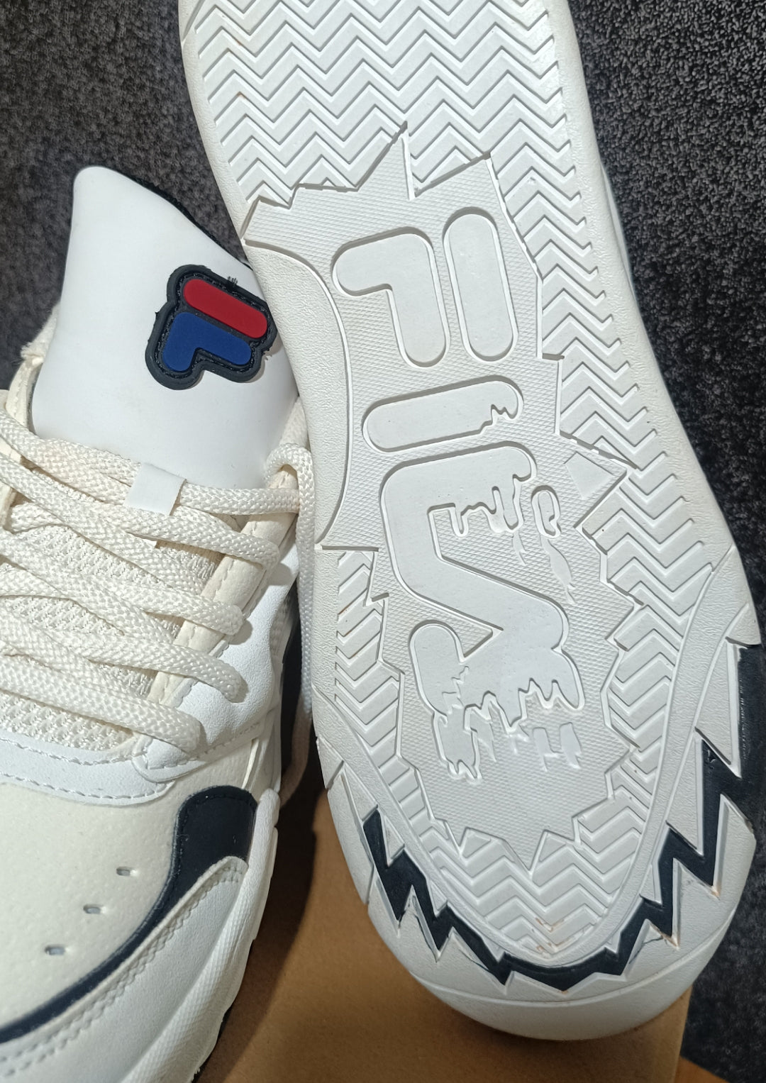 Zapatilla FILA FUSION Desperado Vintage Basketbal Shoes 'White Green'