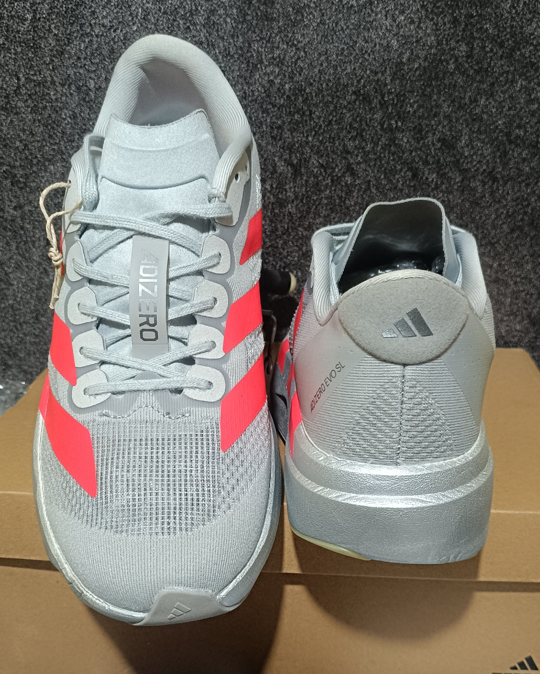 Zapatilla Adizero EVO SL plateado