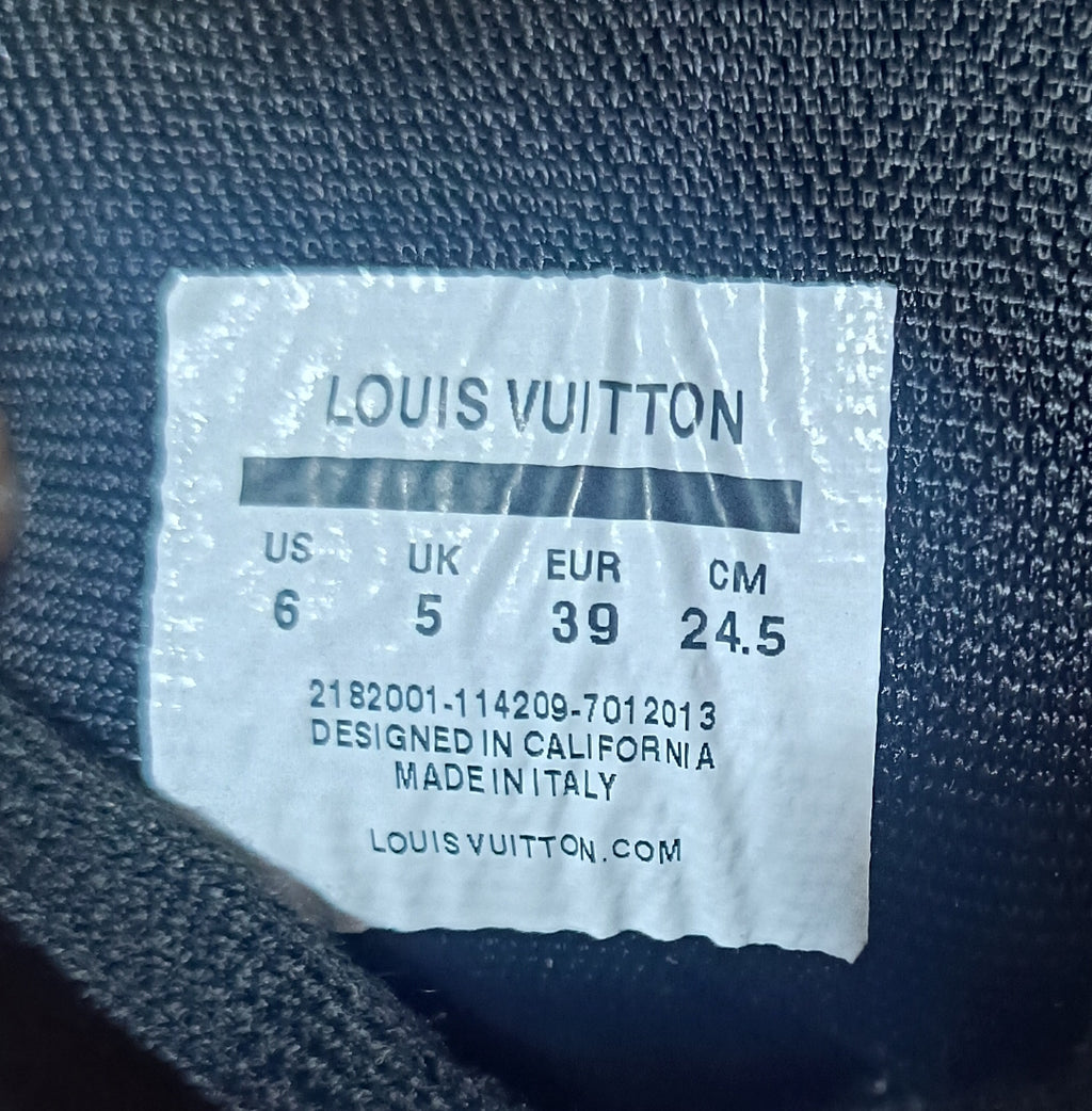 Zapatillas Louis Vuitton tatic de cuero becerro