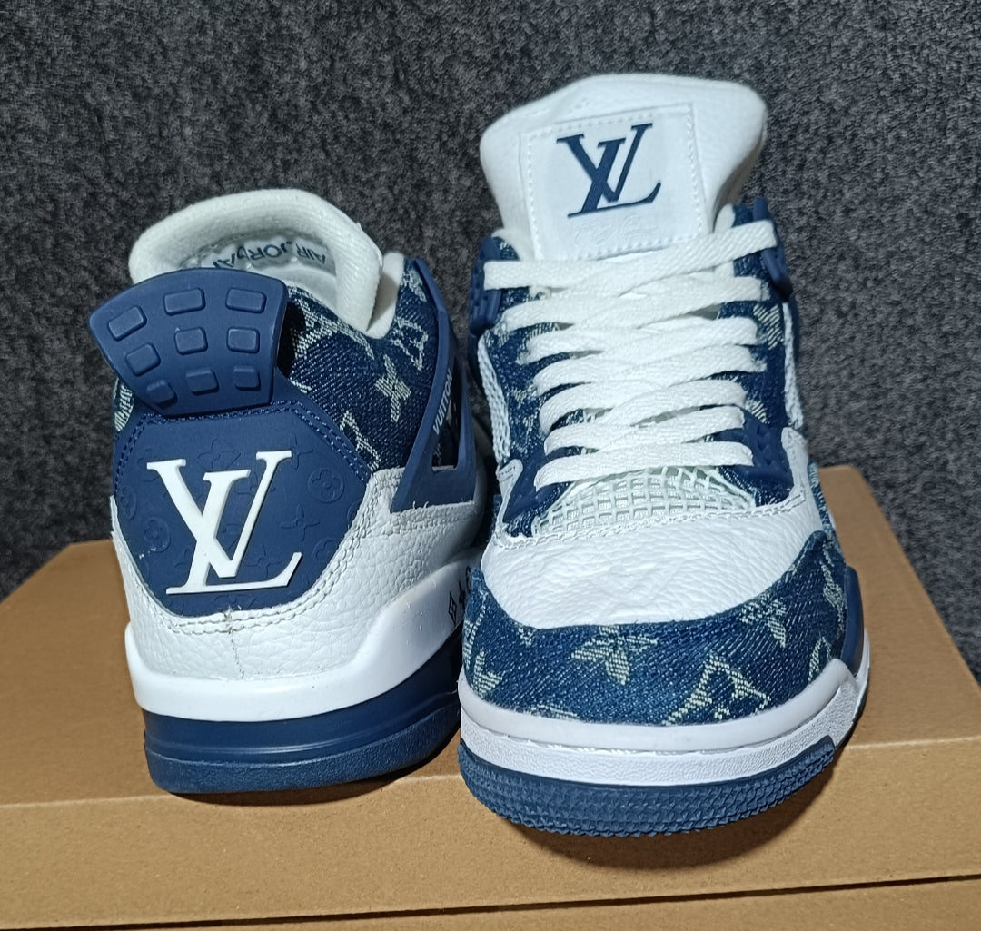 Zapatilla Nike Jordan 4 Louis Vuitton