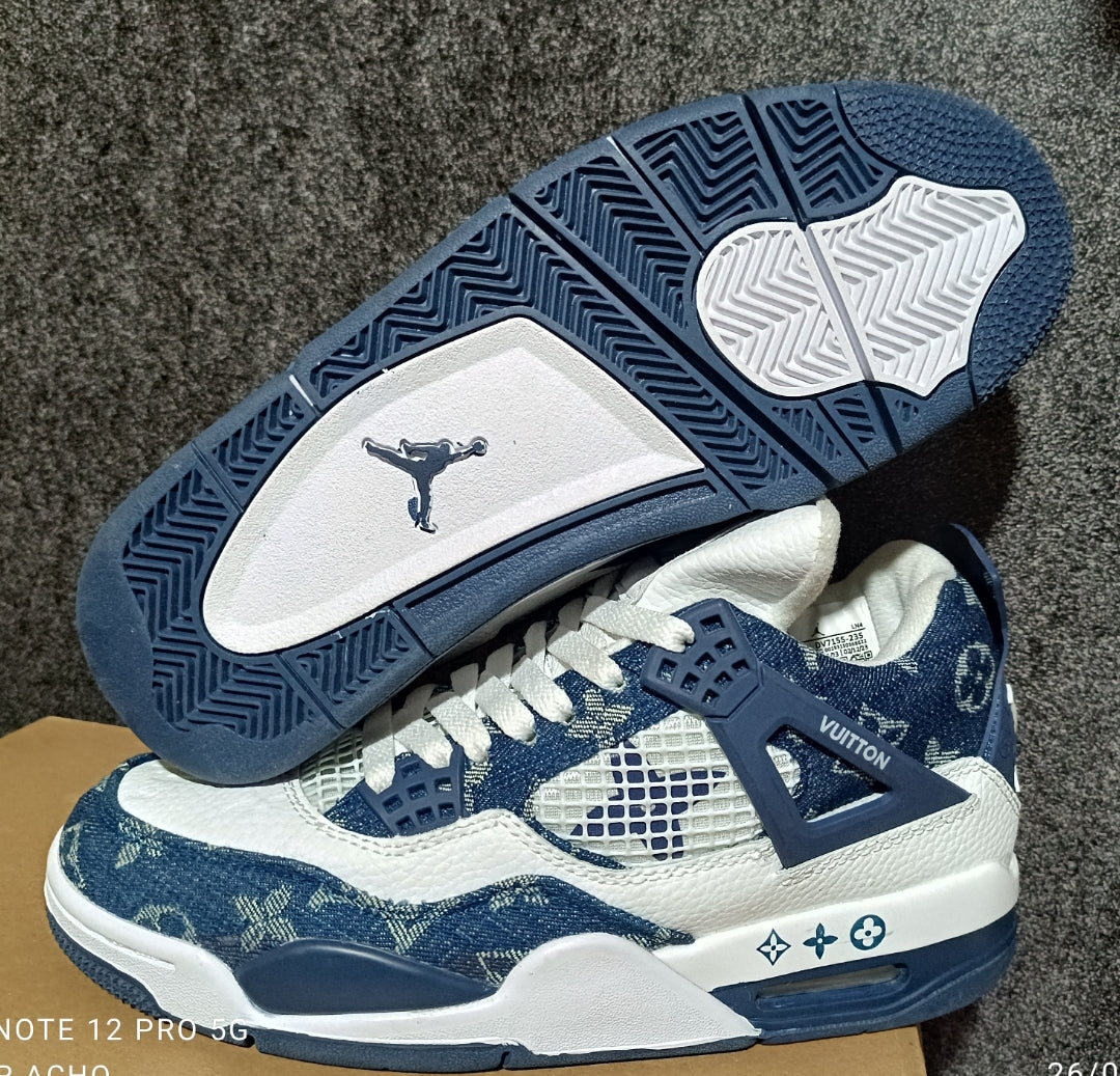 Zapatilla Nike Jordan 4 Louis Vuitton