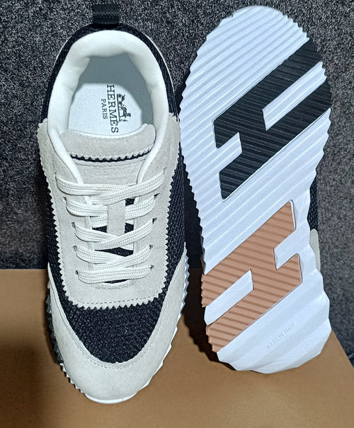Zapatilla  HERMES Bouncing "Negro y Blanco" para Damas